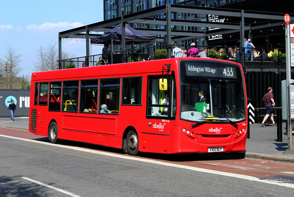 Route 433, Abellio London 8786, YX12DLY, East Croydon