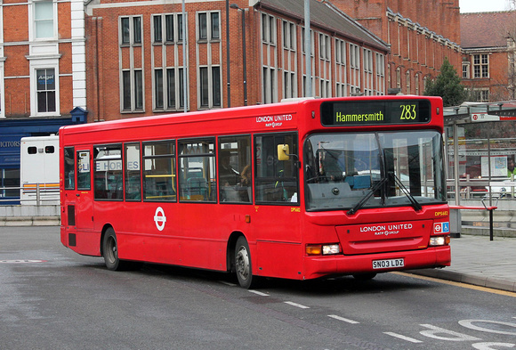 Route 283, London United RATP, DPS682, SN03LDZ, Hammersmith