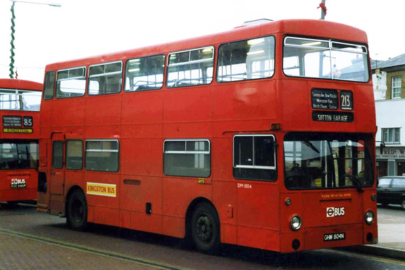 Route 213, London Transport, DM1804, GHM804N, Kingston