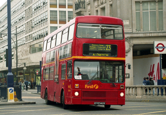 Route 23, First London, M340, EYE340V, Oxford Street