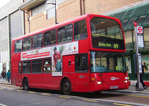 Route 119, Metrobus 472, YN53RYA, Bromley