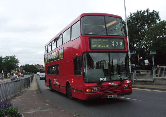 Route 128, East Thames Buses 336, P336ROO