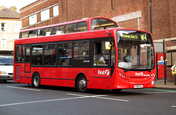Route W4, First London, DMS44428, YX60FUJ, Wood Green