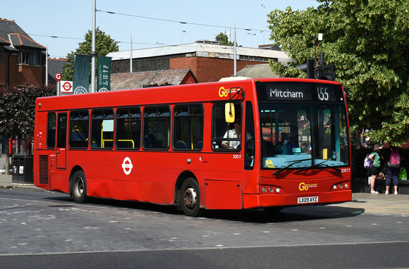 Route 355, Go Ahead London, SOE17, LX09AYZ, Mitcham