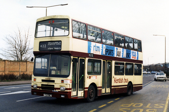 Route 422, Kentish Bus 732, F112TML, Woolwich