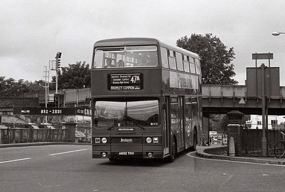 Route 47A, London Transport, T1052, A652THV, Lewisham