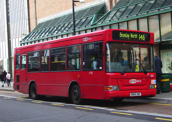 Route 146, Metrobus 255, SN54GRF, Bromley