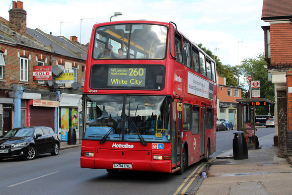 Route 260, Metroline, VP549, LK04CVL