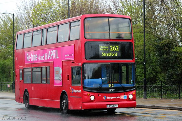 Route 262, Stagecoach London 18459, LX55EPF