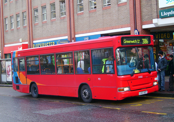 Route 386, Selkent ELBG 34382, LX03BZP, Woolwich