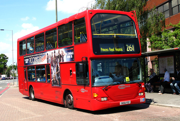 Route 261, Metrobus 945, YN56FEF, Bromley