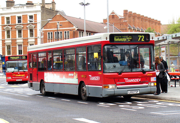 Route 72, Transdev, DPS666, LG02FGP, Hammersmith
