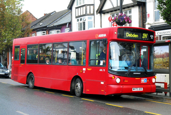 Route 397, Arriva London, ADL75, W475XKX, Chingford