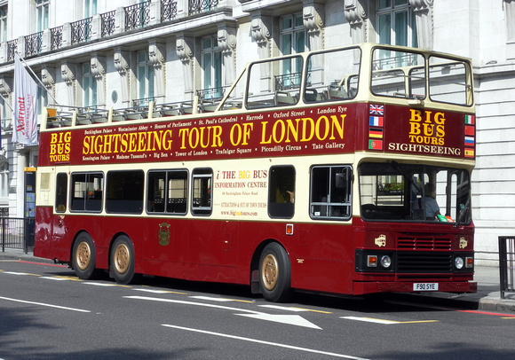 Big Bus Tours, MBO90, F90SYE, Marble Arch
