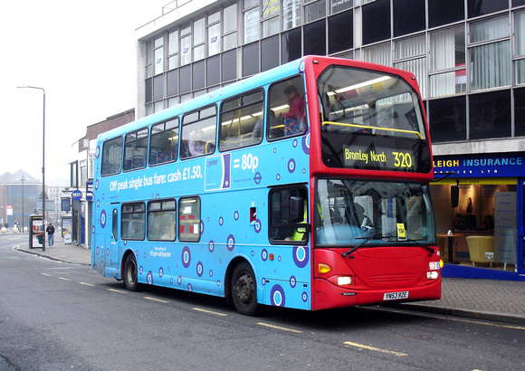 Route 320, Metrobus 492, YN53RZE, Bromley