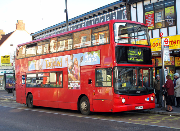 Route 61, Stagecoach London 17339, X339NNO, Orpington