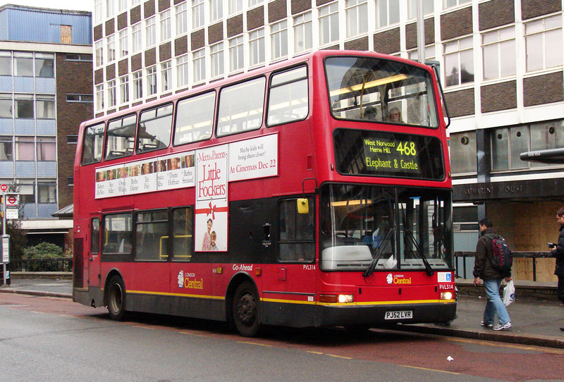 London Bus Routes | Route 468: Elephant & Castle - South Croydon, South ...