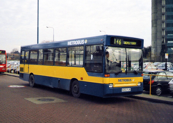 Route 146, Metrobus 760, N260PJR, Bromley North Bus Station