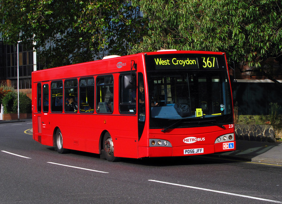 Route 367, Metrobus 231, P056JFF, Croydon