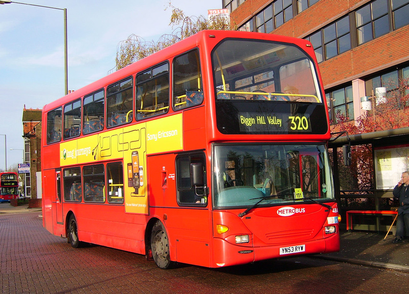 London Bus Routes | Route 320: Biggin Hill Valley - Catford Bridge ...