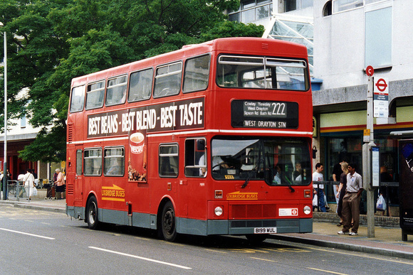 Route 222, Uxbridge Buses, M1199, B199WUL, Uxbridge