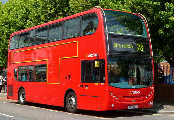 Route 78, Arriva London, T70, 70CLT, Peckham