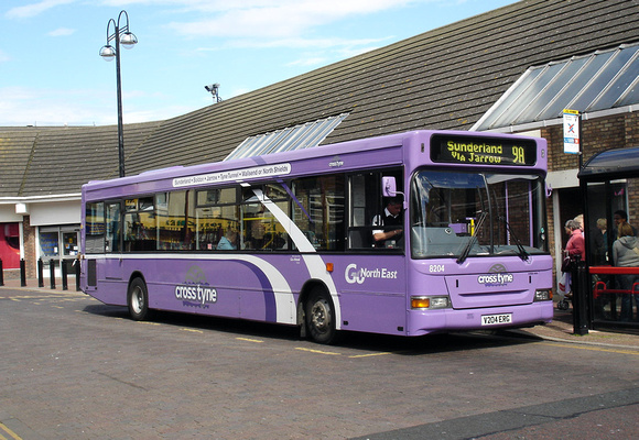 Route 9A, Go North East 8204, V204ERG, North Shields