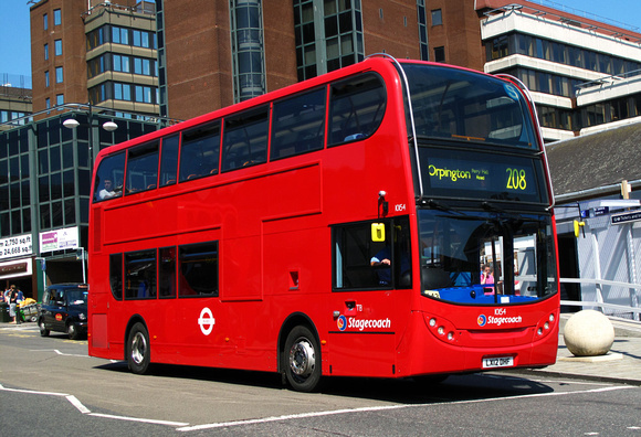 Route 208, Stagecoach London 10154, LX12DHF, Bromley