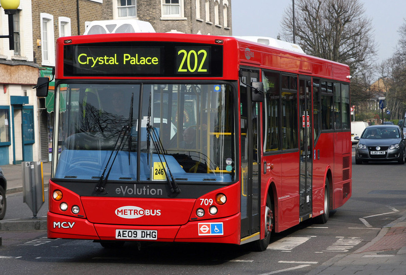 London Bus Routes Route 202 Blackheath, Royal Standard Crystal