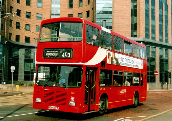 Route 403, Arriva London, L696, M696HPF, Croydon