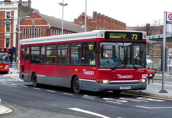 Route 72, Transdev, DPS678, LG02FHJ, Hammersmith