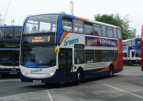 Route 8, Stagecoach East Kent 15490, GN09BBK, Canterbury