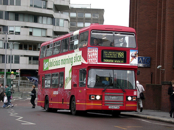 Route 198, Arriva London, L241, D241FYM, Croydon