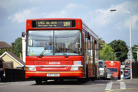 Route 289, Arriva London, PDL20, X471GGO, St James's Road