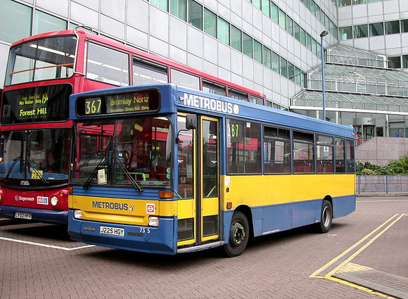 Route 367, Metrobus 735, J225HGY, Croydon