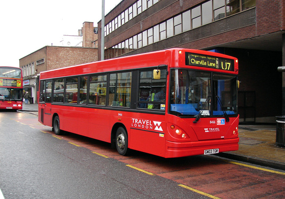 Route U7, Travel London 8466, GM03TGM, Uxbridge