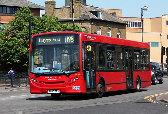 Route H98, London United RATP, DLE3, SN60EBA, Hounslow