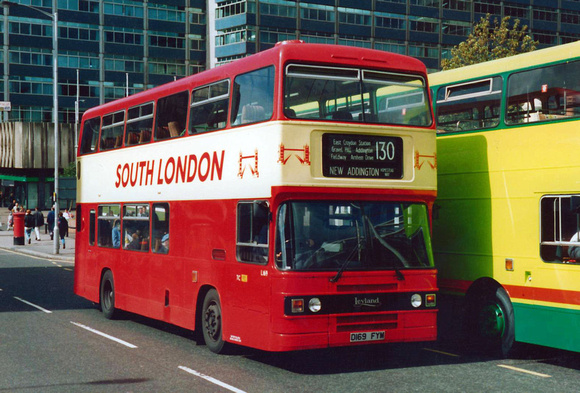 Route 130, South London Buses, L169, D169FYM, Croydon