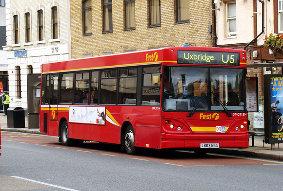 Route U5, First London, DMC41514, LK03NGG, Uxbridge