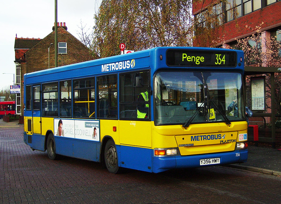 Route 354, Metrobus 356, Y356HMY, Bromley