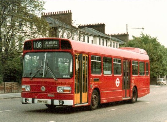 Route 108, London Transport, LS145, THX145S, Blackheath