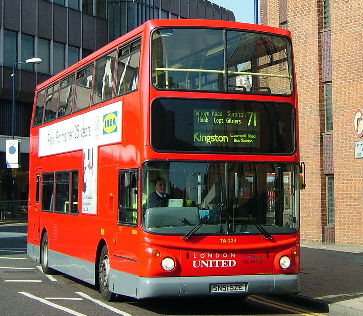 London Bus Routes Route 71 Chessington Kingston Route 71 London