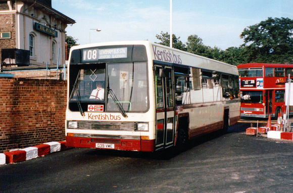 Route 108, Kentish Bus 406, G39VME, Lewisham