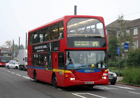 Route 119, Metrobus 487, YN53RYZ, Croydon
