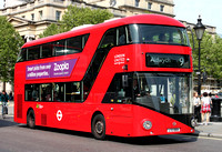 Route 9, London United RATP, LT69, LTZ1069, Trafalgar Square