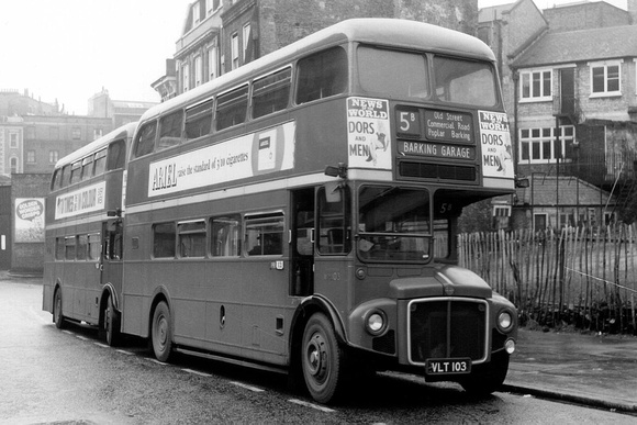 Route 5B, London Transport, RM103, VLT103, Clerkenwell