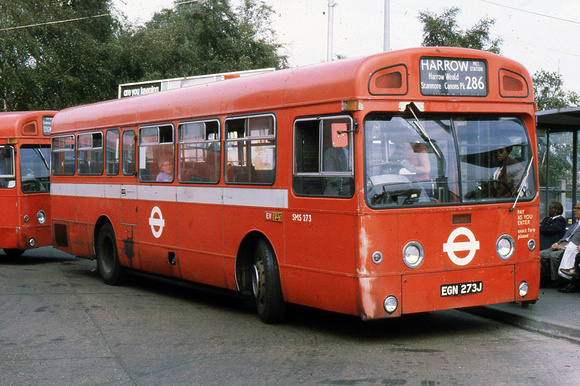 Route 286, London Transport, SMS273, EGN273J, Edgware