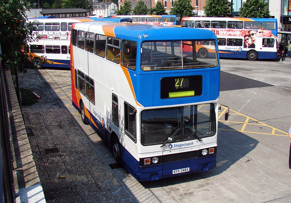 Route 27, Stagecoach East Kent 10348, KYV348X, Canterbury