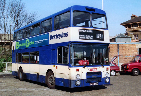 Route 178, Bexleybus 9, E909KYR, Lewisham