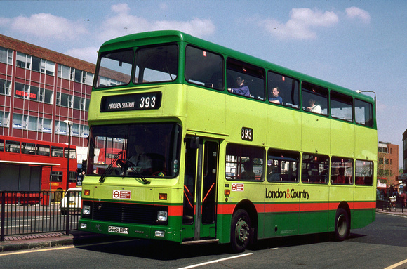 Route 393, London & Country 628, G628BPH, Morden